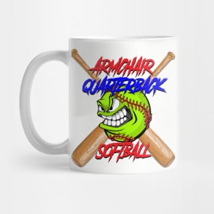 ArmChair Quarterback Softball Mug